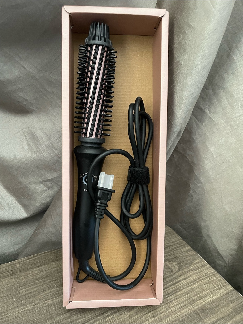 Heated Thermal Round Brush Styling Curling Iron Comb - New 1.5" - Model TB-1509